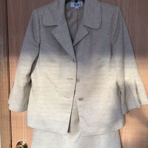 Jacket and skirt suit